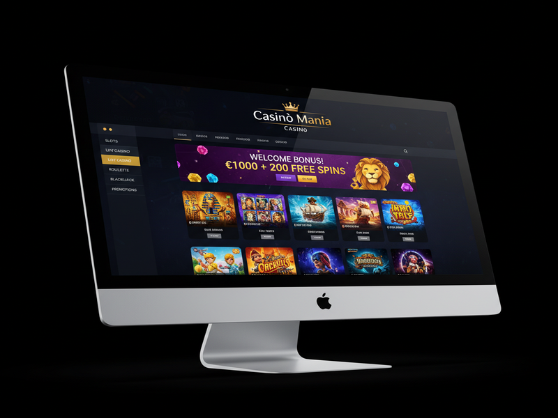 Casinò Mania Casinò su computer