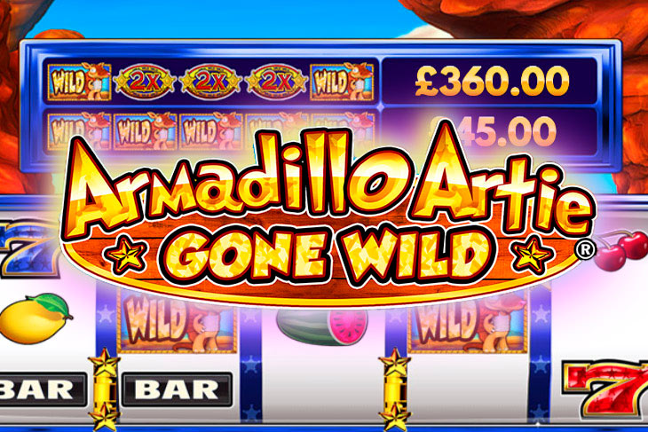Armadillo Artie Gone Wild - DWG slot at Casinò Mania Casino