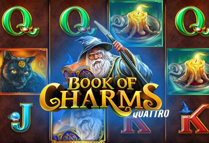 Book of Charms Quattro - Stakelogic slot at Casinò Mania Casino