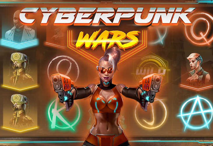 Cyberpunk Wars - Woohoo slot at Casinò Mania Casino